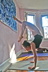 Reaching toward scorpion (and the sun)